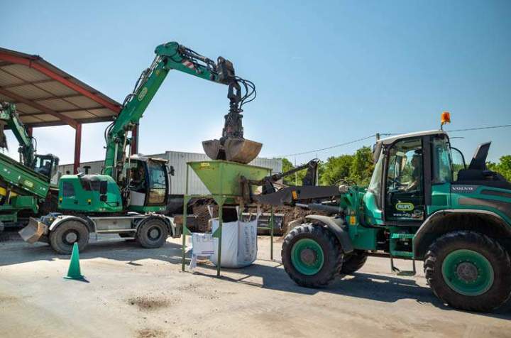 Chargement et vente agrégats Servon