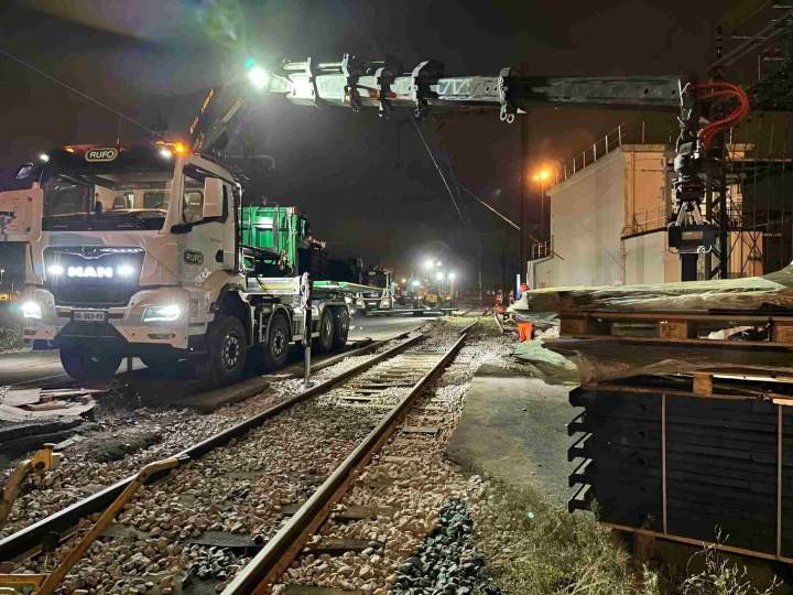 Travaux ferroviaires Servon