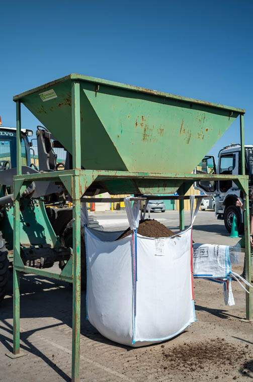 Stockage matériaux paysagers Servon