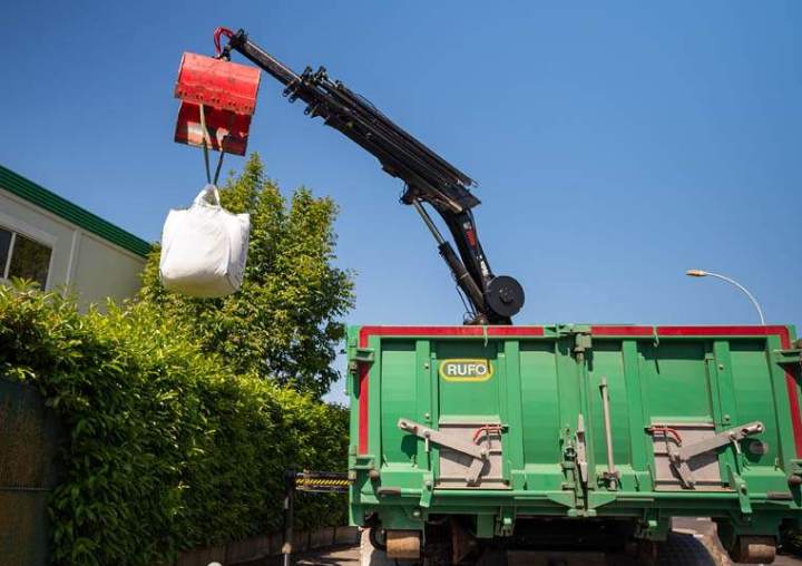 Livraison agrégats chantier Servon